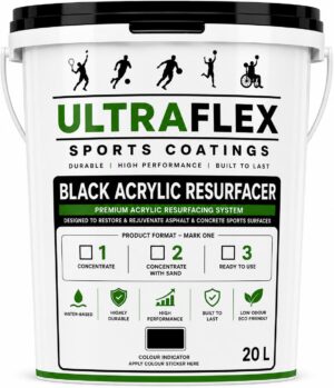 Black Acrylic Resurfacer